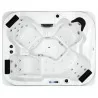 Jacuzzi spa extérieur SPAtec 500B blanc