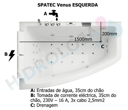 diagrama banheira hidromassagem